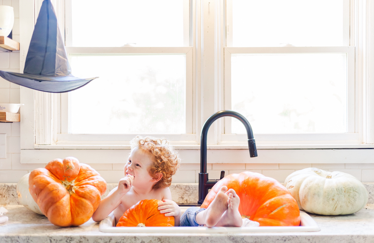 Family fall memories at Penton Farms pumpkin patch in Verbena, Alabama