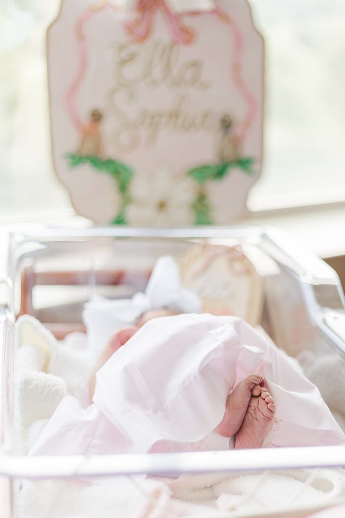 Fresh-48 hospital newborn session in Birmingham, Alabama