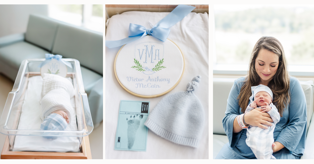 Fresh-48 newborn session at Grandview Medical Center in Birmingham, Alabama