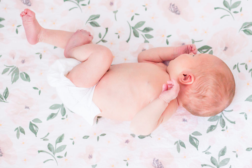 Birmingham, AL in-home lifestyle newborn session 